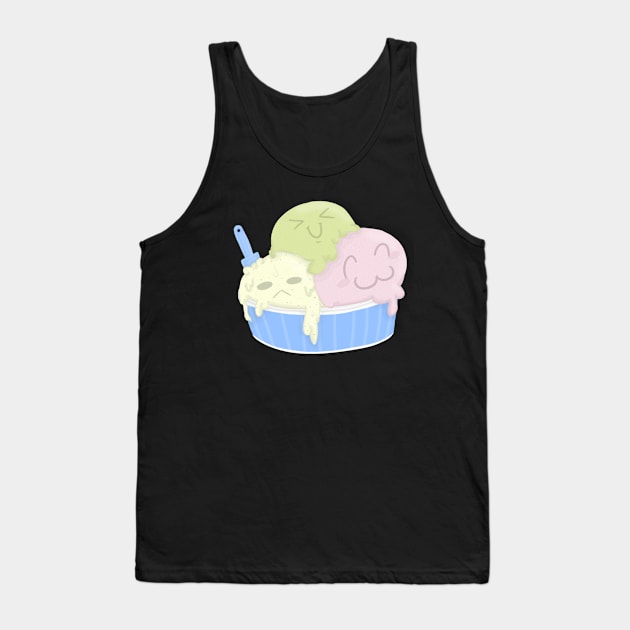 Yummy Icecream Tank Top by MonsieurPanda